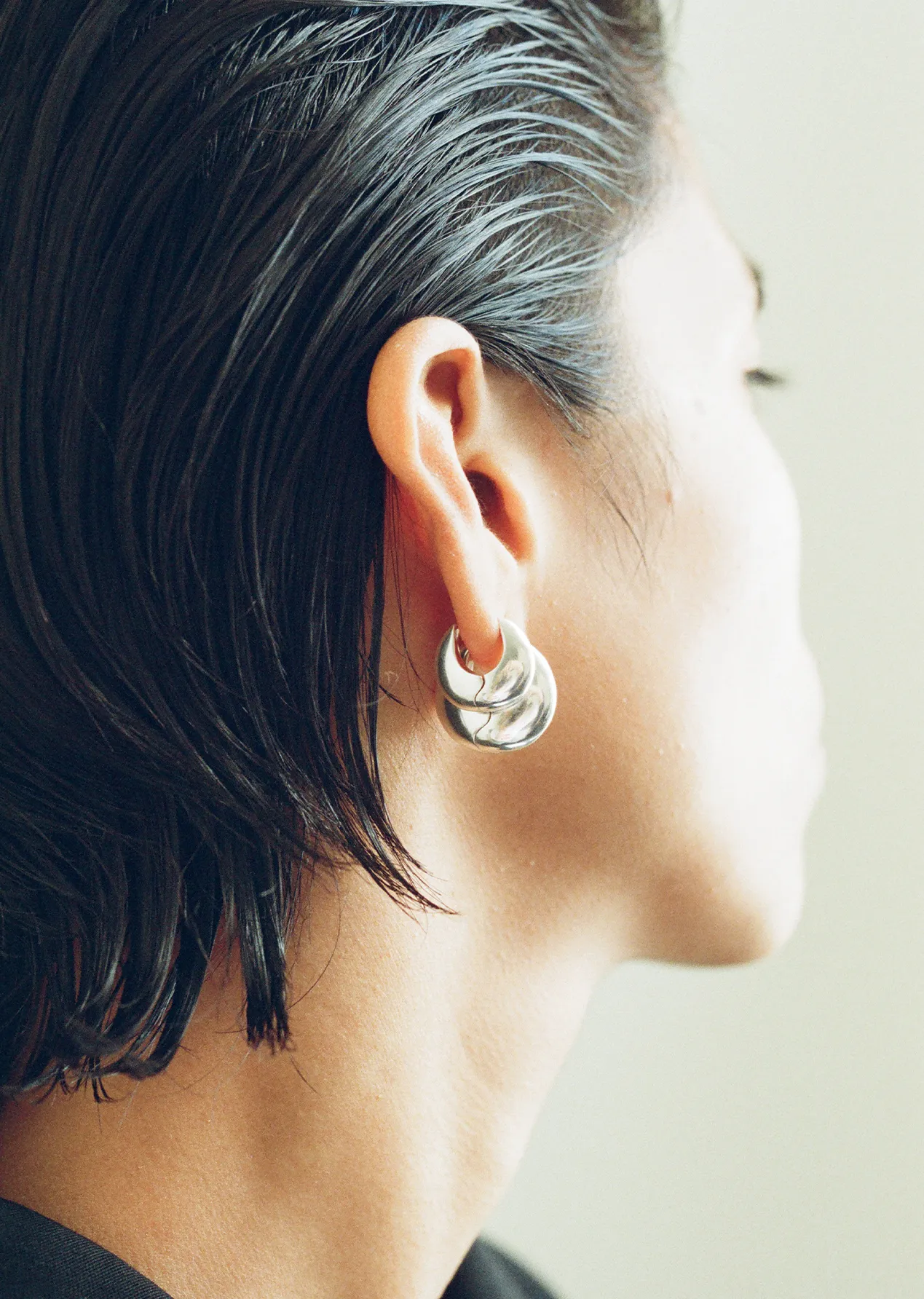 Large Bialy Hoops sold by La Garconne product image thumbnail 4