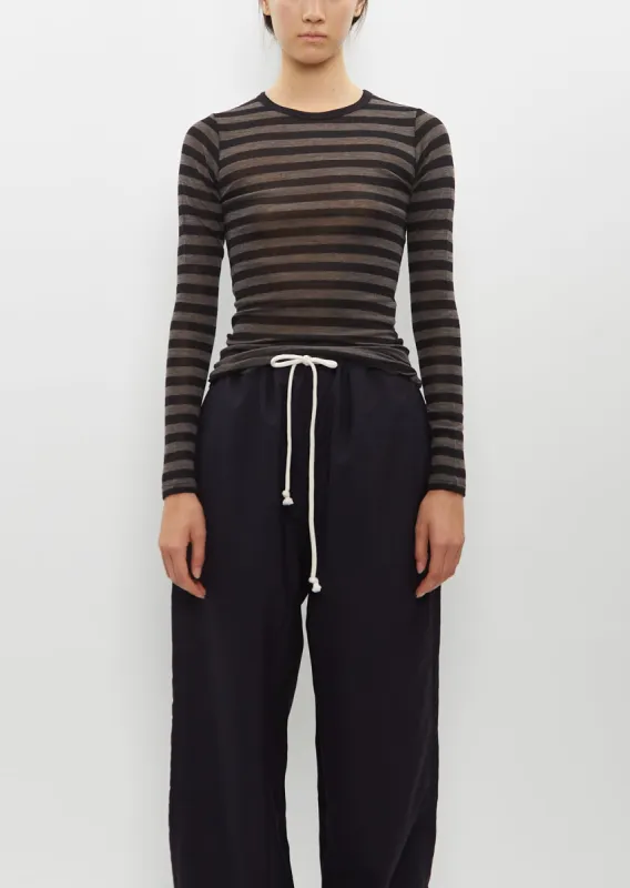 Luna Longsleeve — Stripe sold by La Garconne
