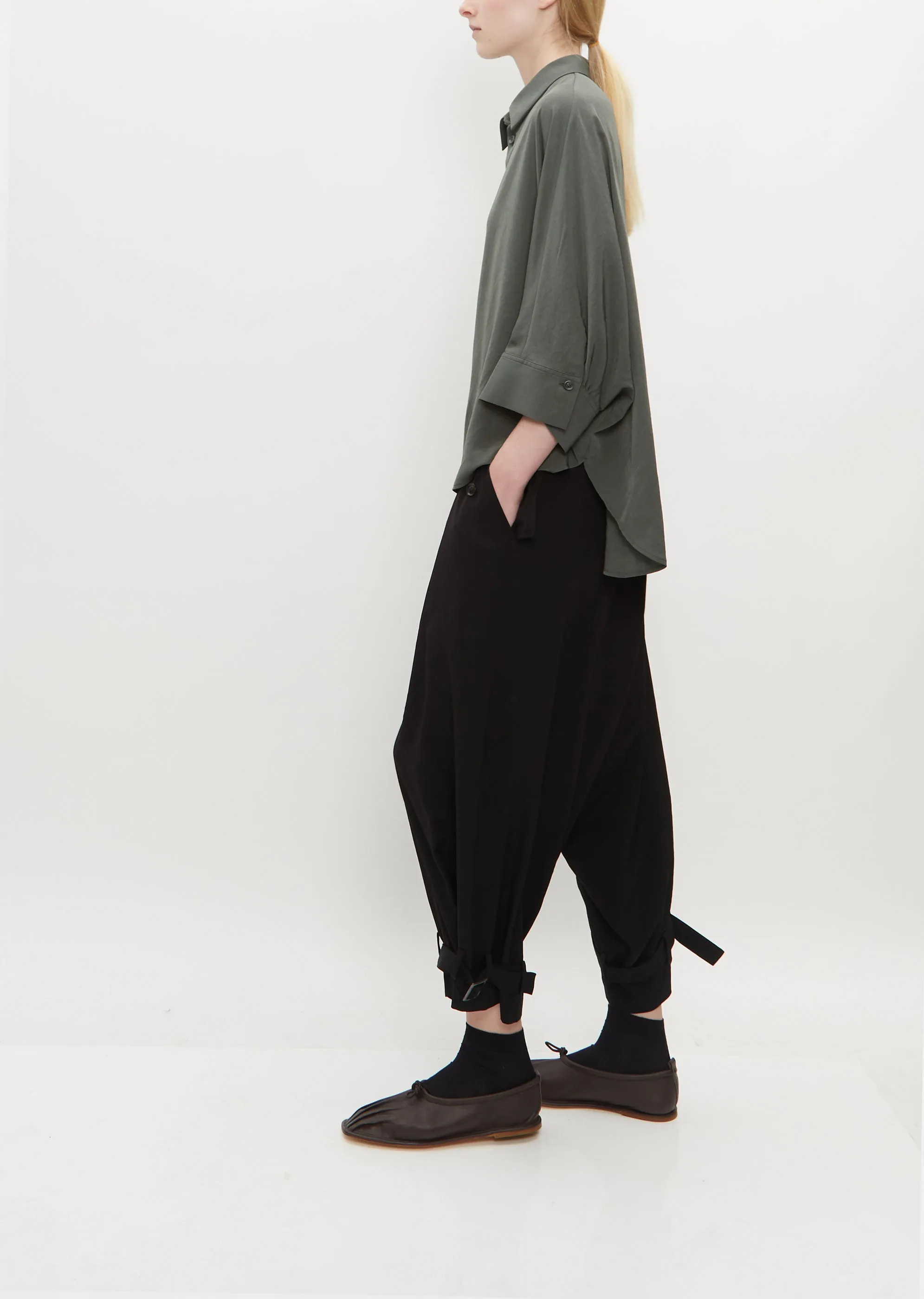 Short Sleeve Cape Shirt sold by La Garconne product image thumbnail 2