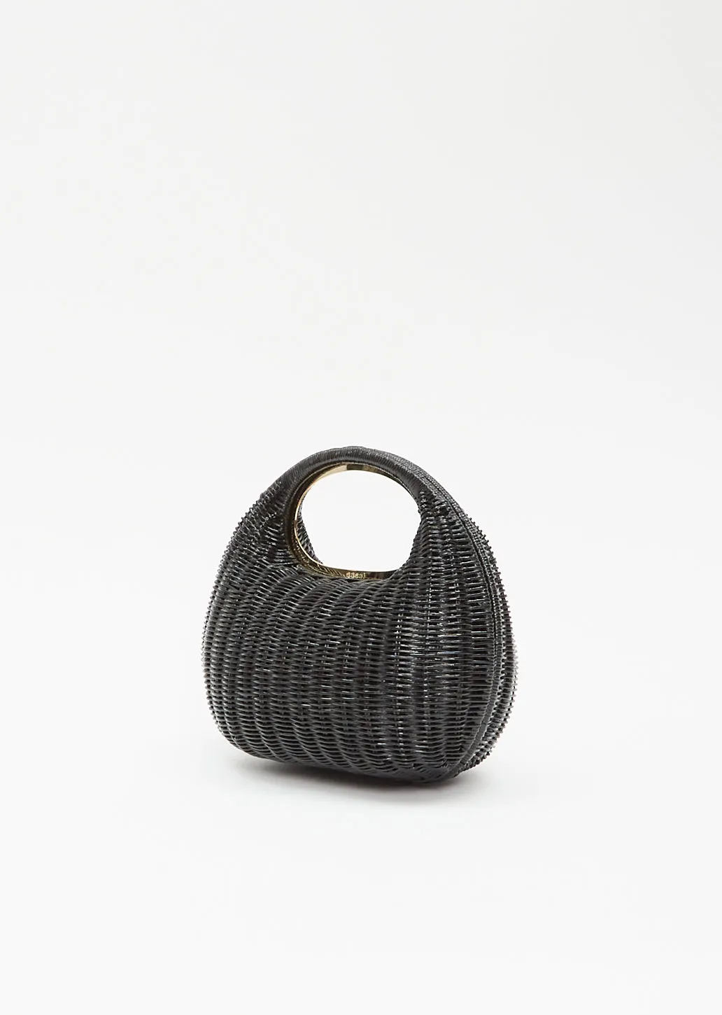 Ratan Round Bag — Black sold by La Garconne product image thumbnail 2