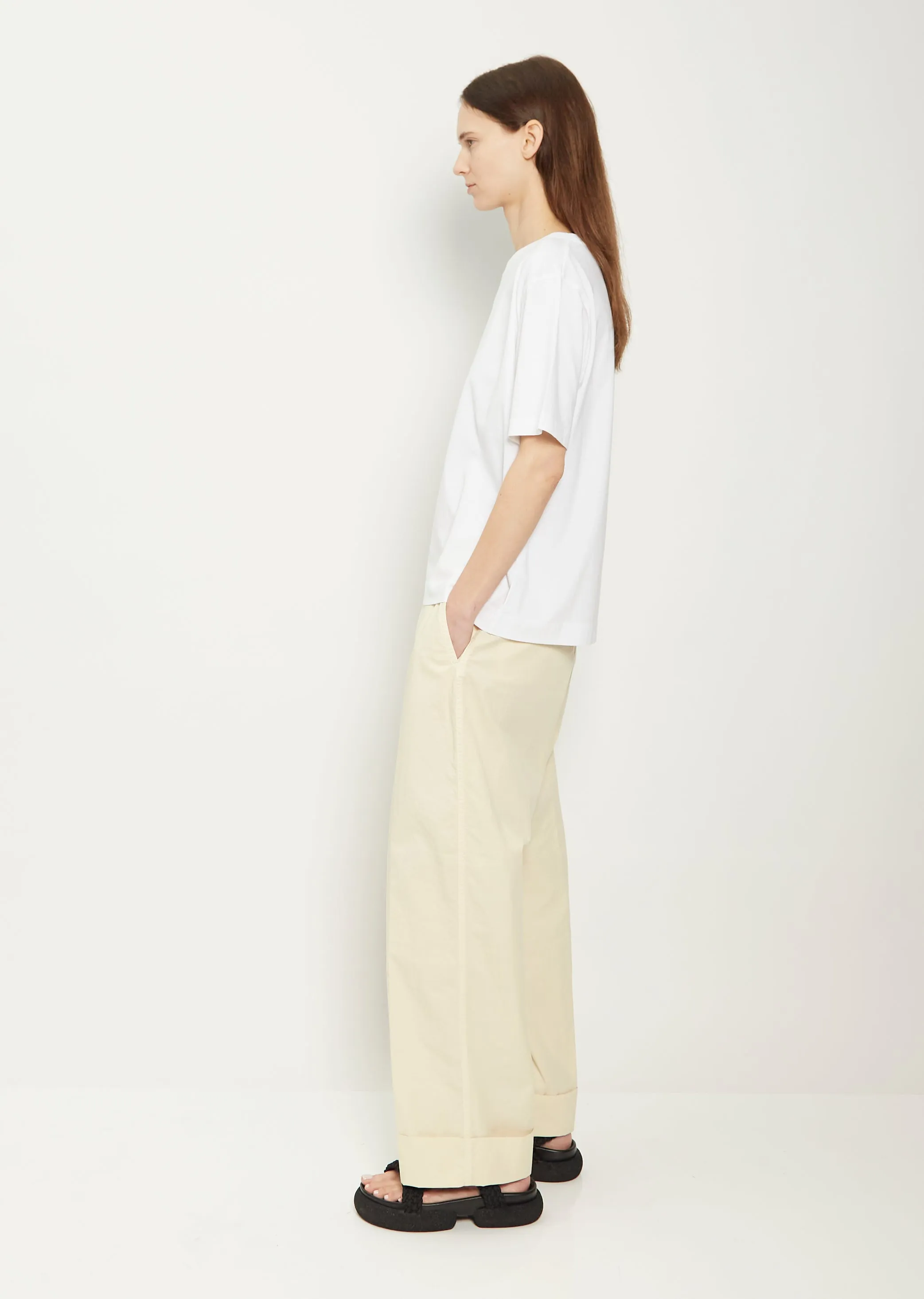 Heydu Cotton T-Shirt —White sold by La Garconne product image thumbnail 2