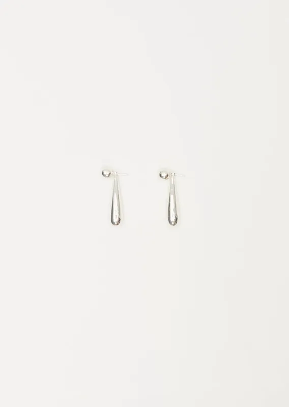 Small Angelika Earrings — Silver sold by La Garconne