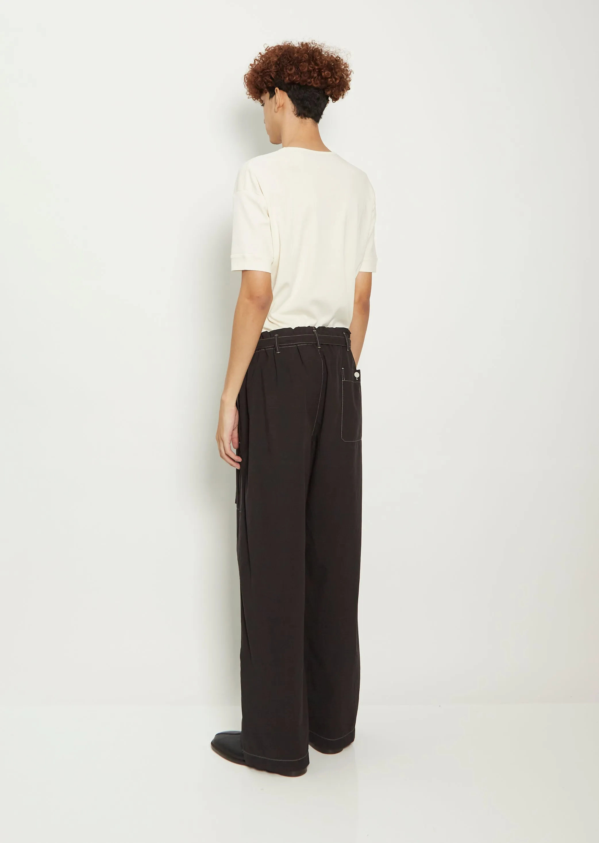 Men's Judo Cotton Pants — Black sold by La Garconne product image thumbnail 4