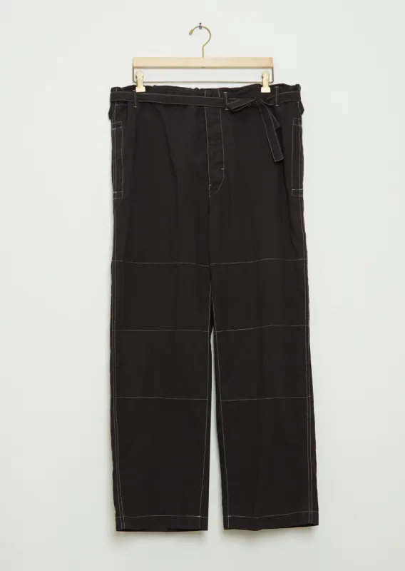 Men's Judo Cotton Pants — Black sold by La Garconne
