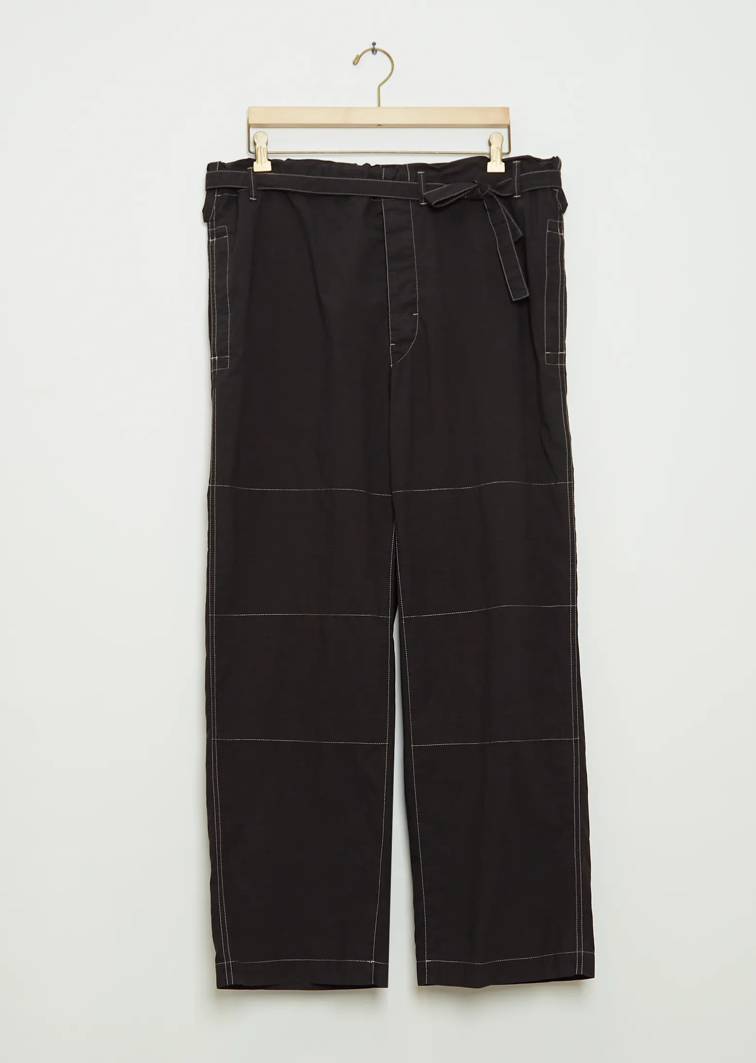 Men's Judo Cotton Pants — Black sold by La Garconne
