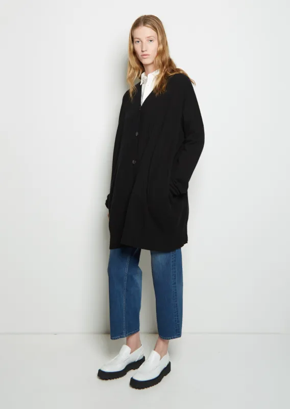 Long Knit Cardigan sold by La Garconne