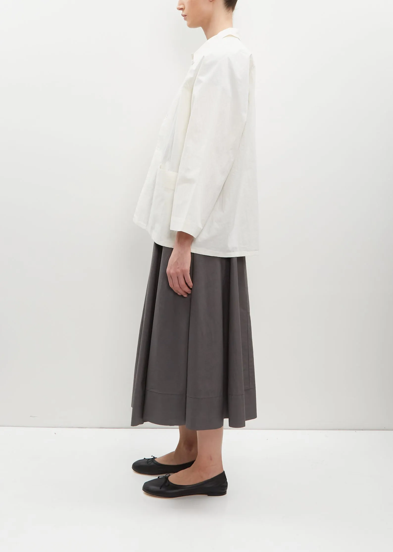 Ermou Cotton Blend Jacket - Winter White sold by La Garconne product image thumbnail 2