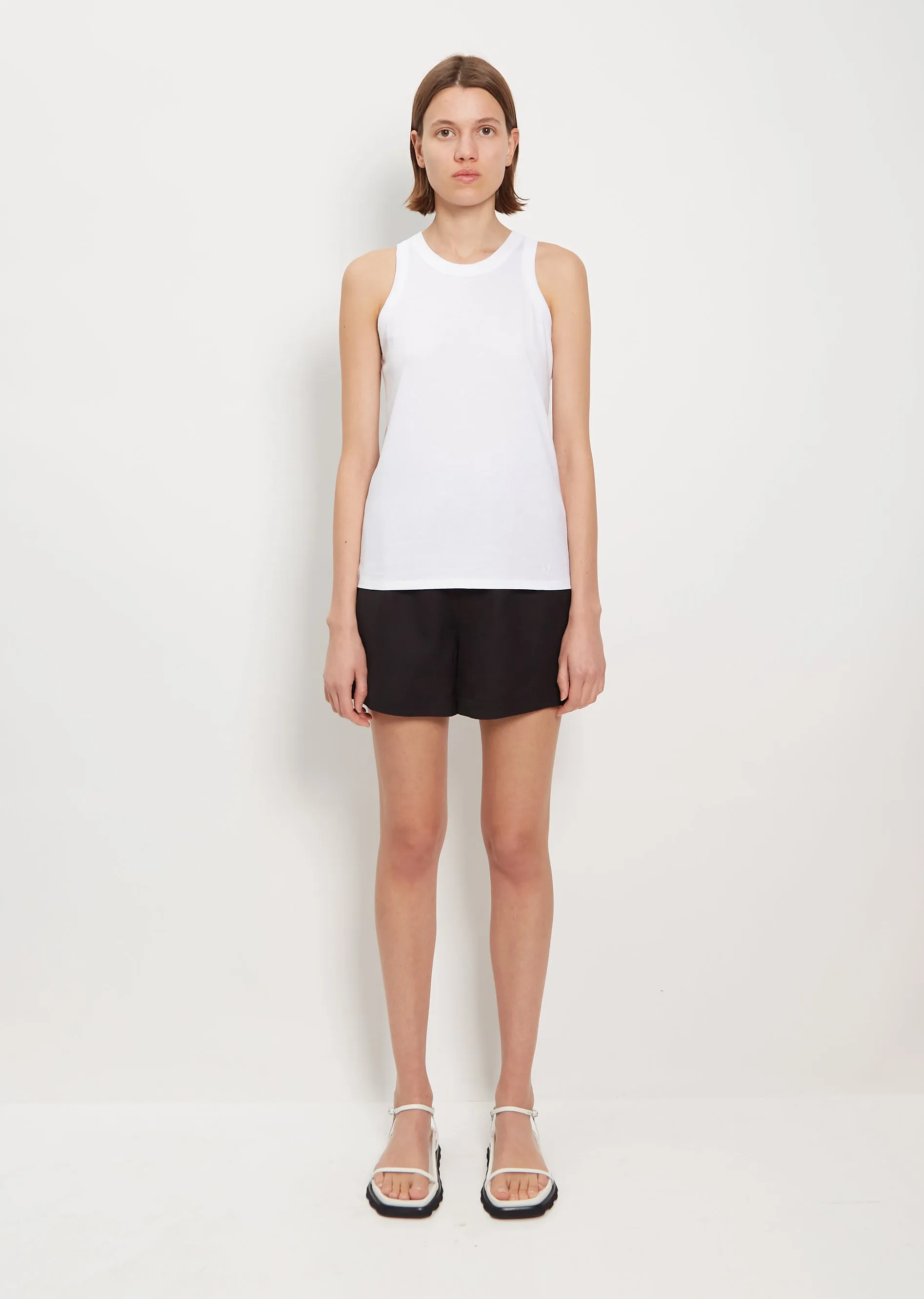Poso Cotton Tank Top sold by La Garconne product image thumbnail 2