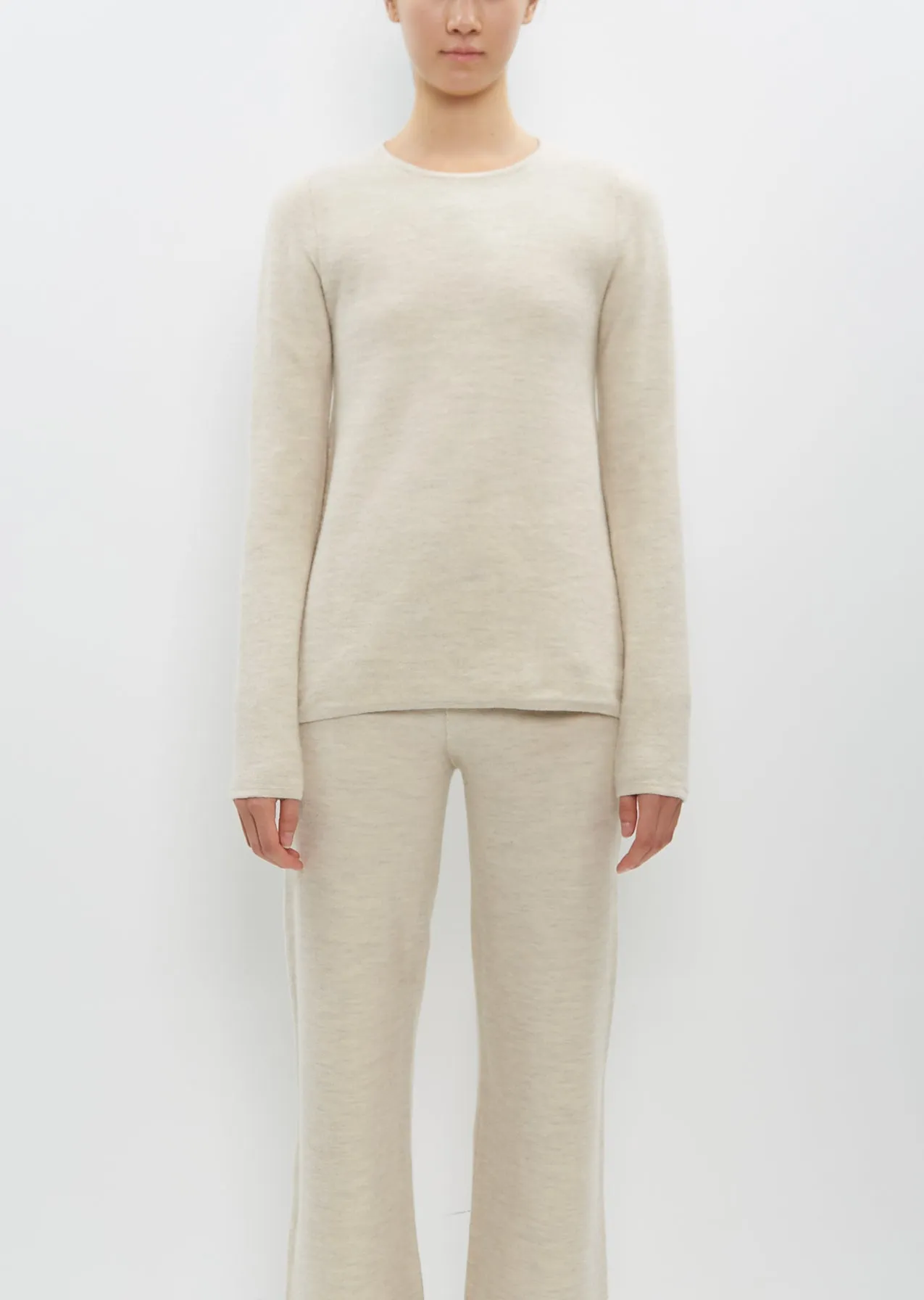 Bell Crewneck — Ecru sold by La Garconne