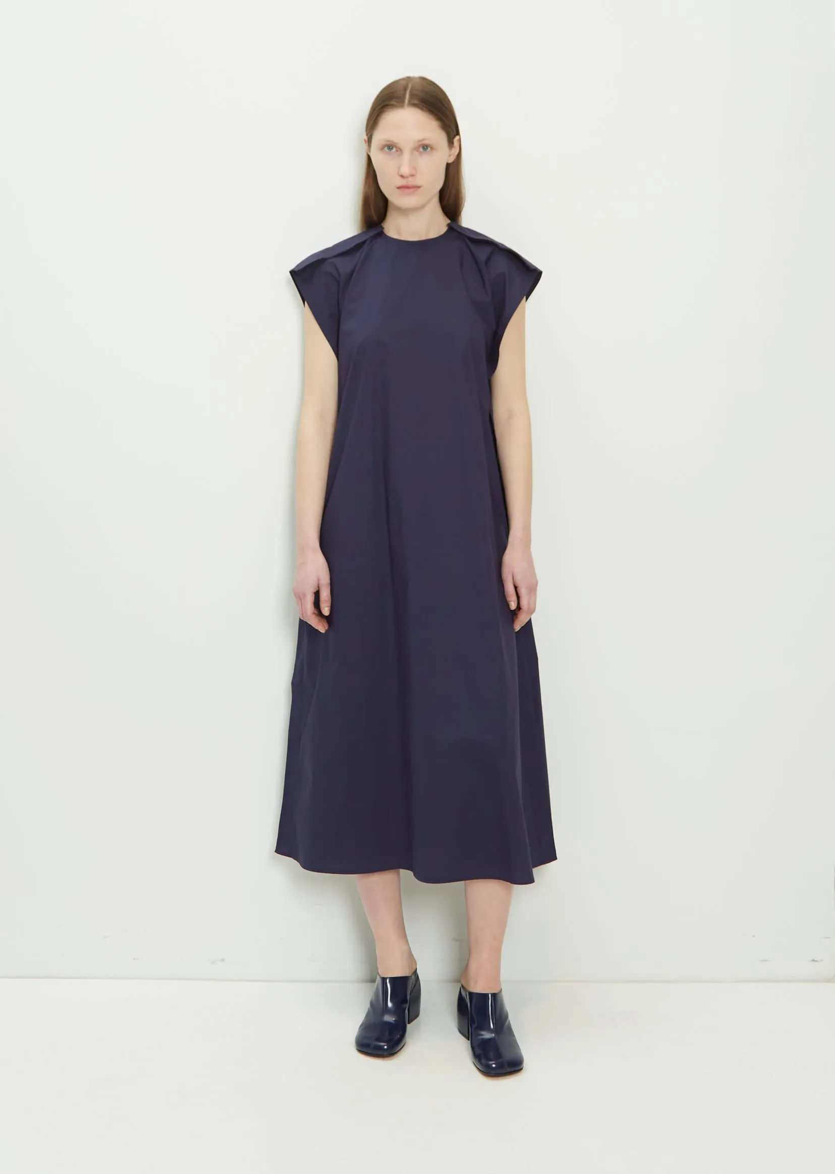 Dimi A-Line Dress — Dark Blue sold by La Garconne product image thumbnail 4