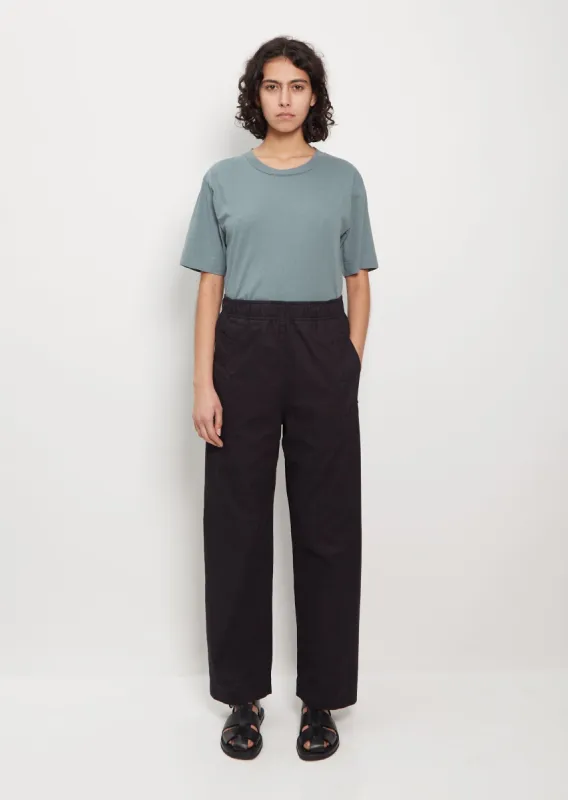 Cotton Wide Leg Jogger sold by La Garconne