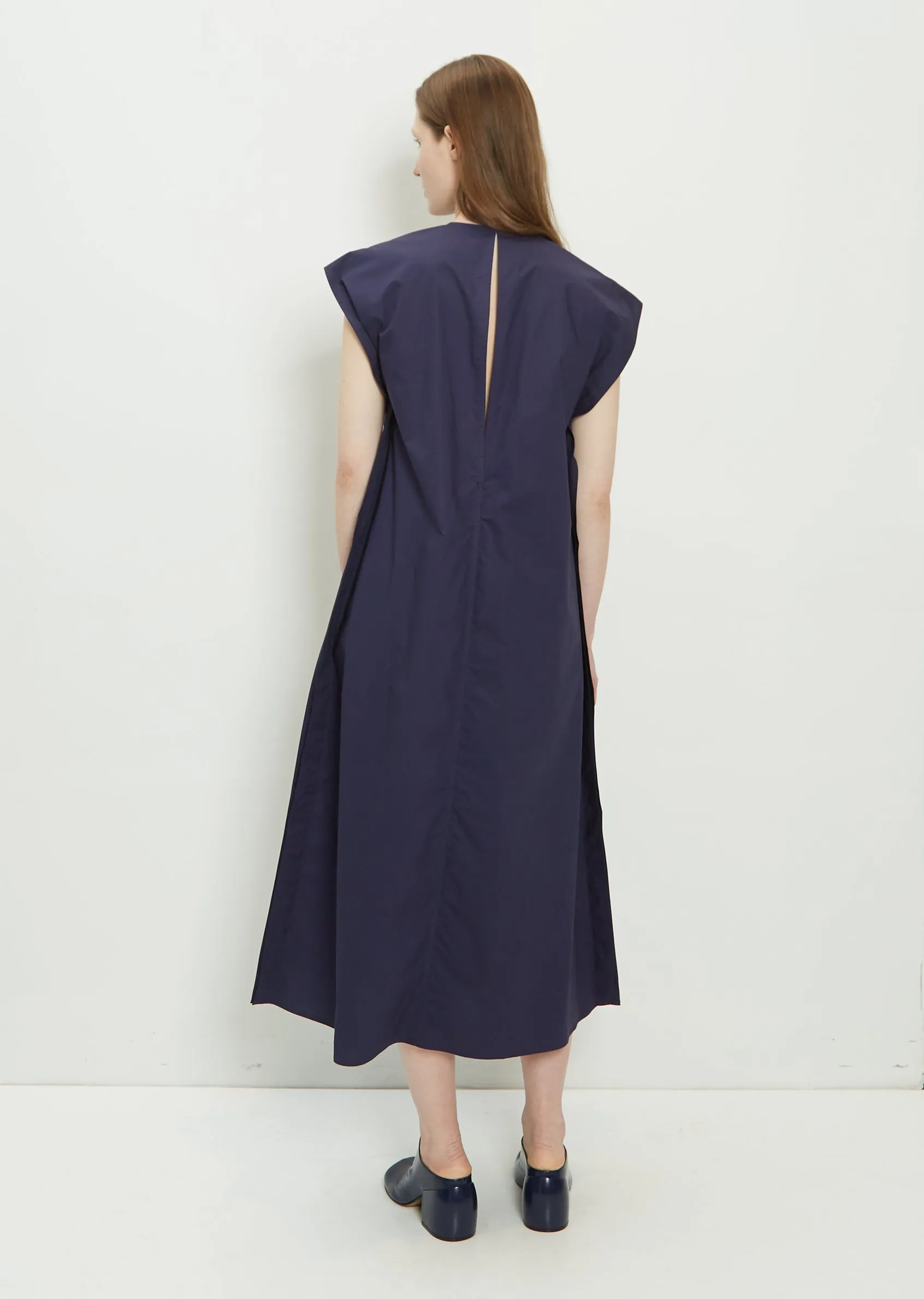 Dimi A-Line Dress — Dark Blue sold by La Garconne product image thumbnail 3
