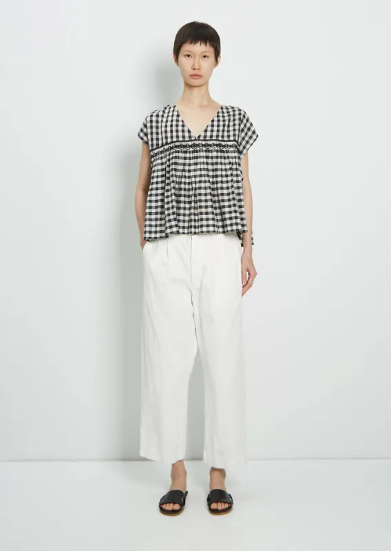 Cotton Voile Kaila Shell Top sold by La Garconne