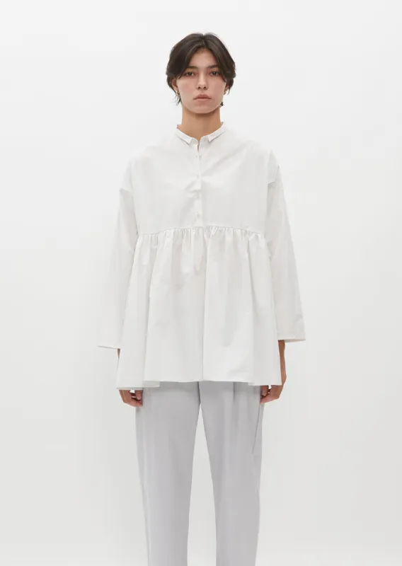 Gathered Waist Shirt sold by La Garconne