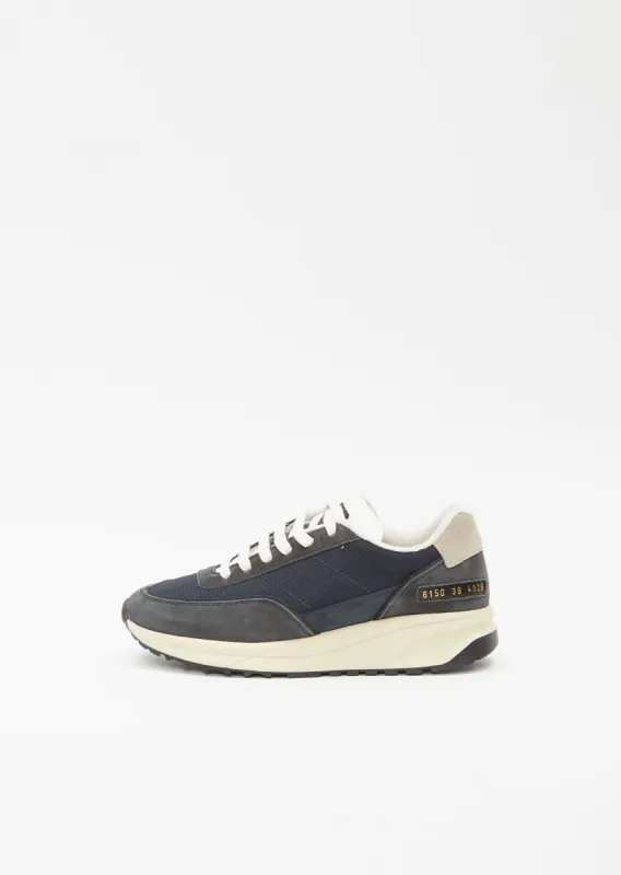 Track Classic Sneaker — Navy sold by La Garconne