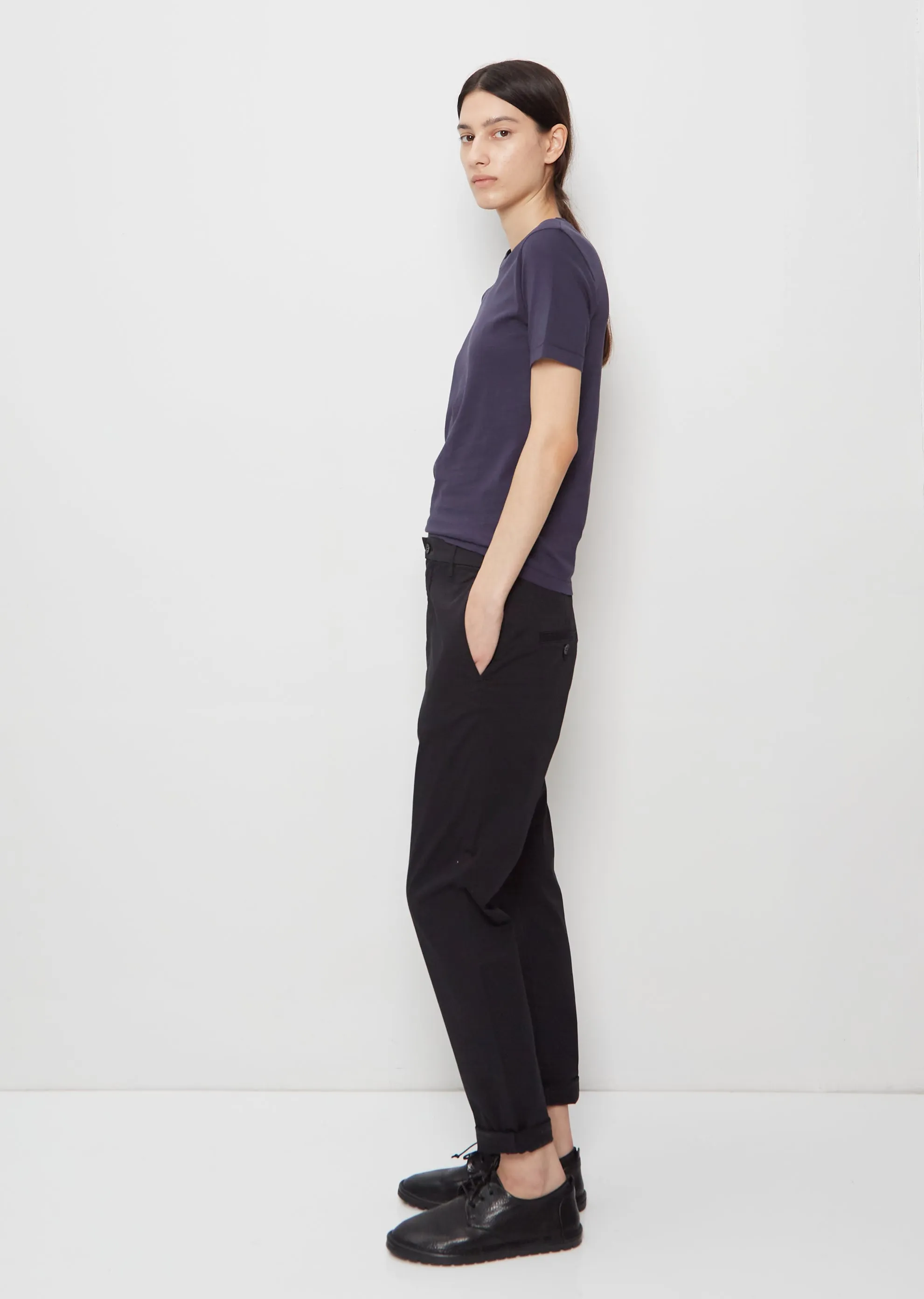 Tiny Organic Cotton Tee — Dark Navy sold by La Garconne product image thumbnail 2