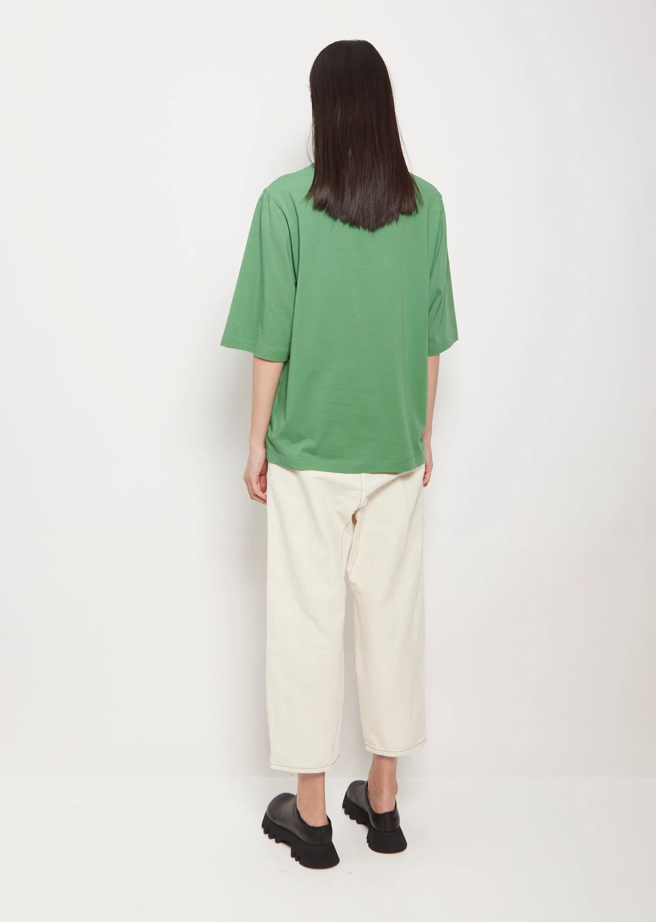 Buria Cotton Tee — Salvia Green sold by La Garconne product image thumbnail 3