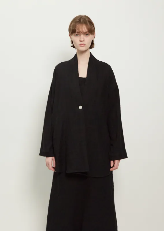 Gauzy Shawl Jacket sold by La Garconne