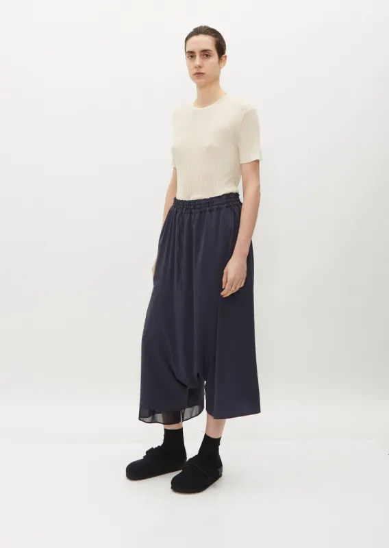 Doubled Flare Pants sold by La Garconne