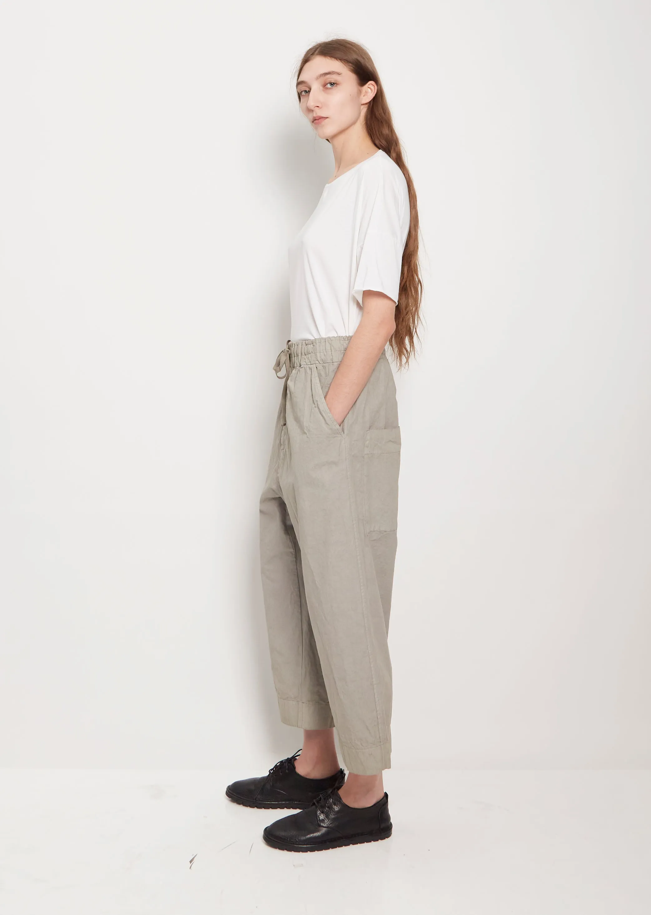 Cotton Canvas Wide & Short Trousers sold by La Garconne product image thumbnail 2