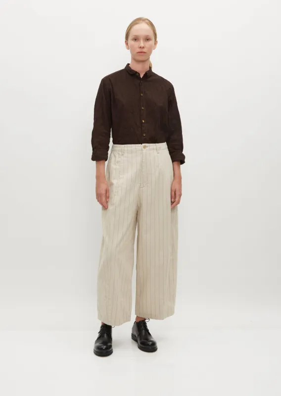 Stripe Easy Pants sold by La Garconne