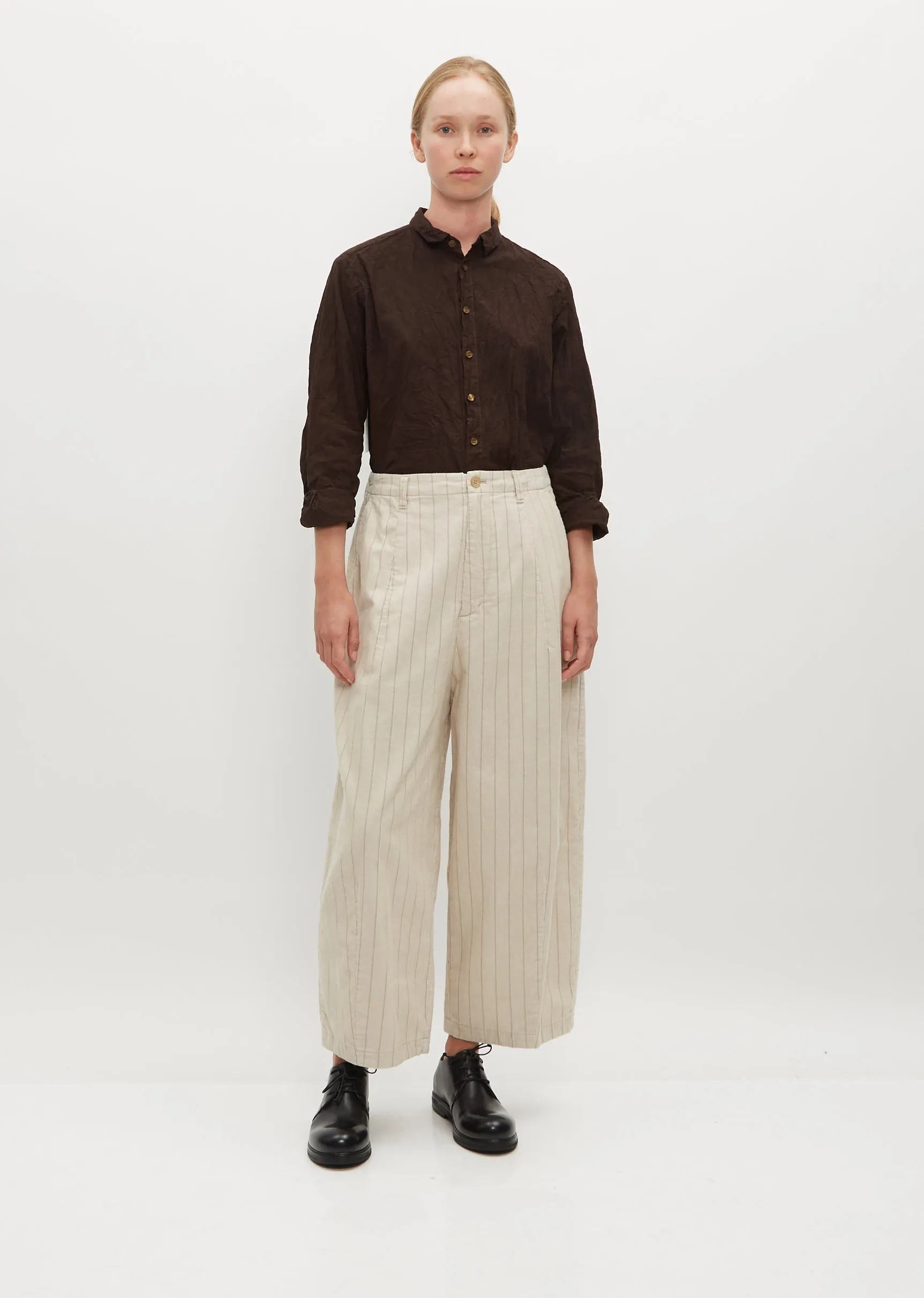 Stripe Easy Pants sold by La Garconne