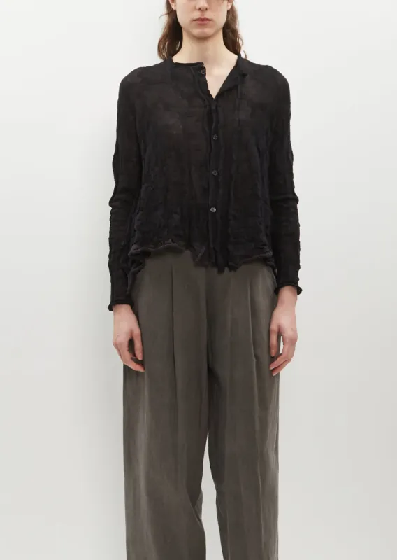 Short Textured Cardigan sold by La Garconne