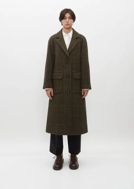 Raglan Wool Overcoat sold by La Garconne