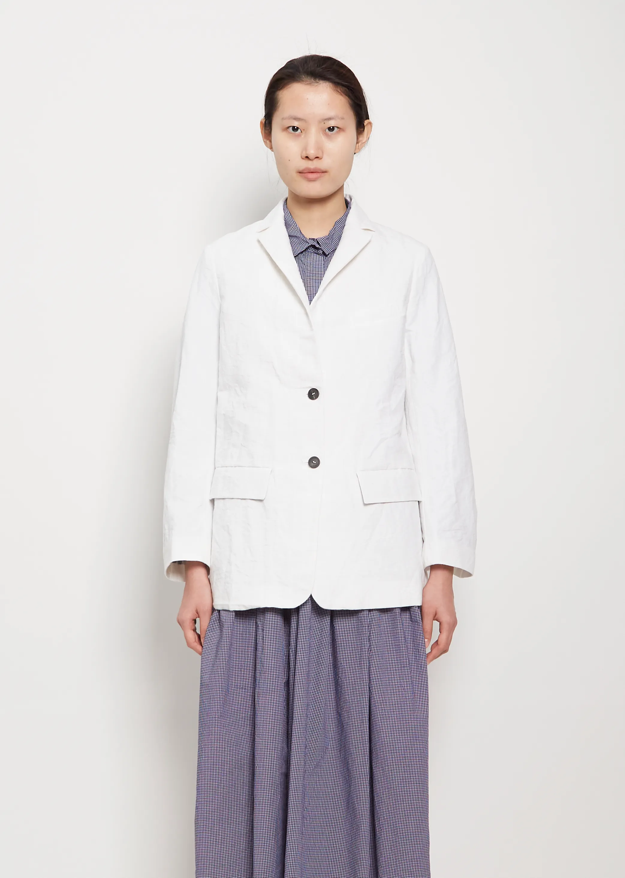 Steph Linen Cotton Jacket sold by La Garconne