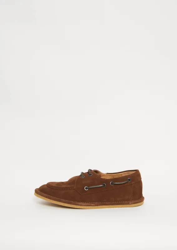 Leather Boat Shoe sold by La Garconne