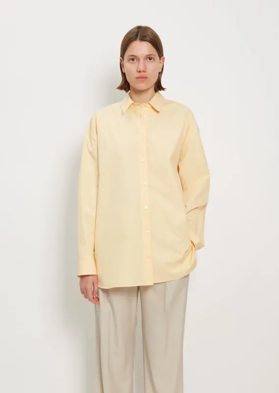 Espanto Cotton Shirt - Apricot sold by La Garconne