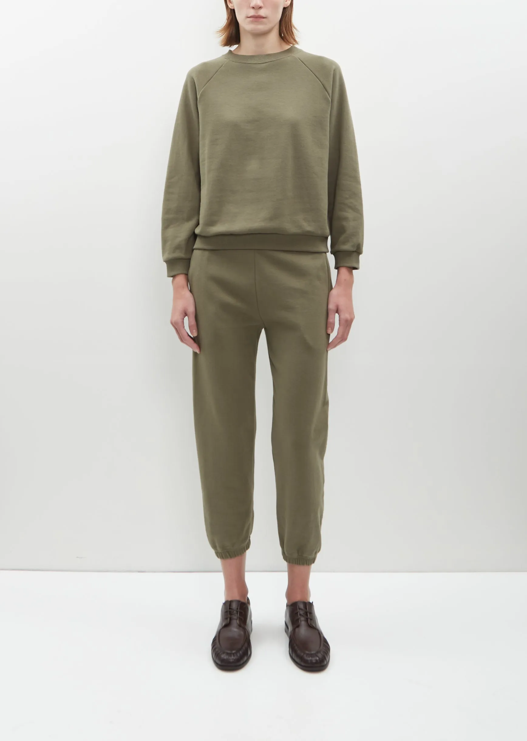 Studio Sweatshirt — Faded Green sold by La Garconne product image thumbnail 4