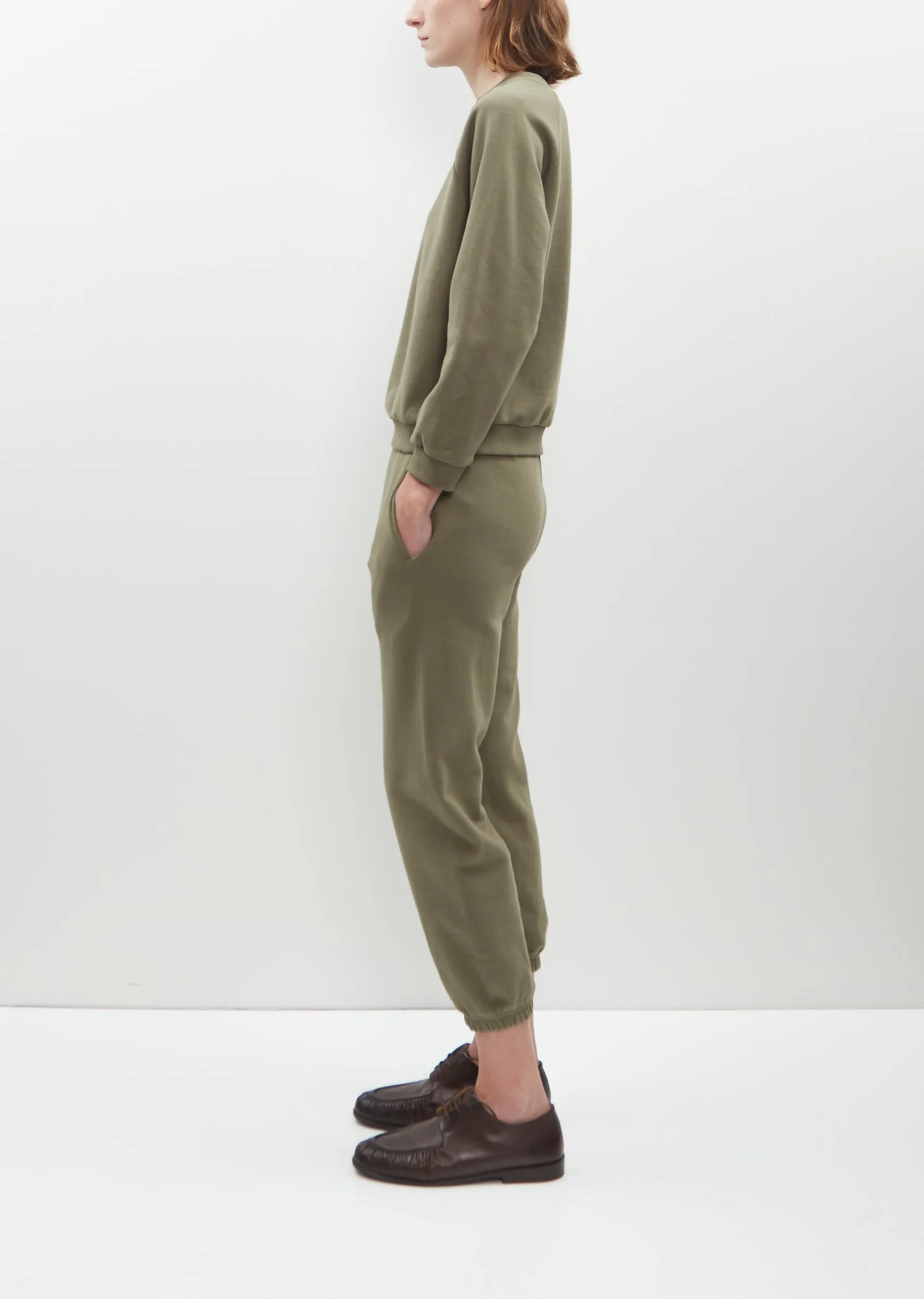 Studio Sweatshirt — Faded Green sold by La Garconne product image thumbnail 2