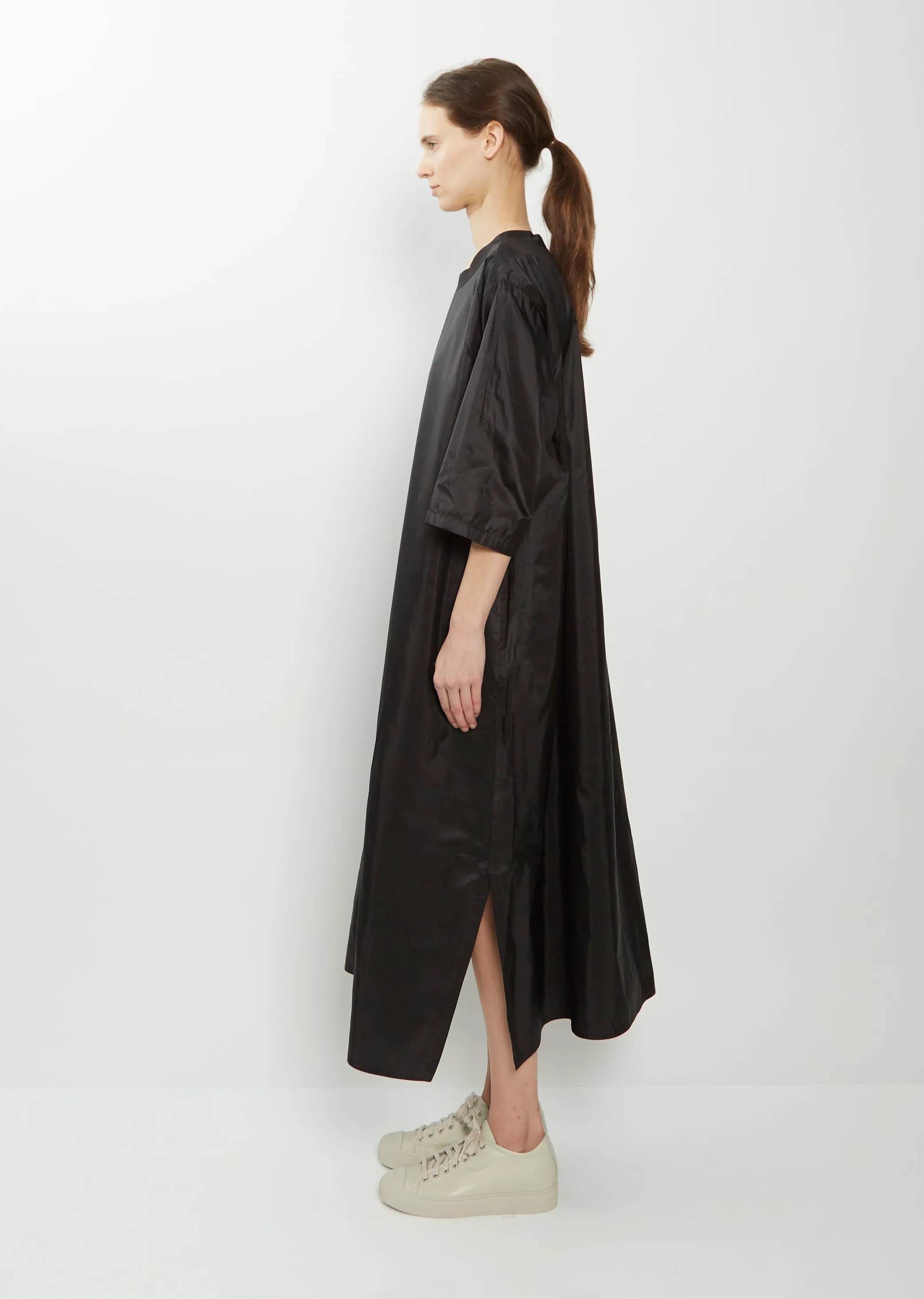 Darby Silk Taffeta Dress — Black sold by La Garconne product image thumbnail 2