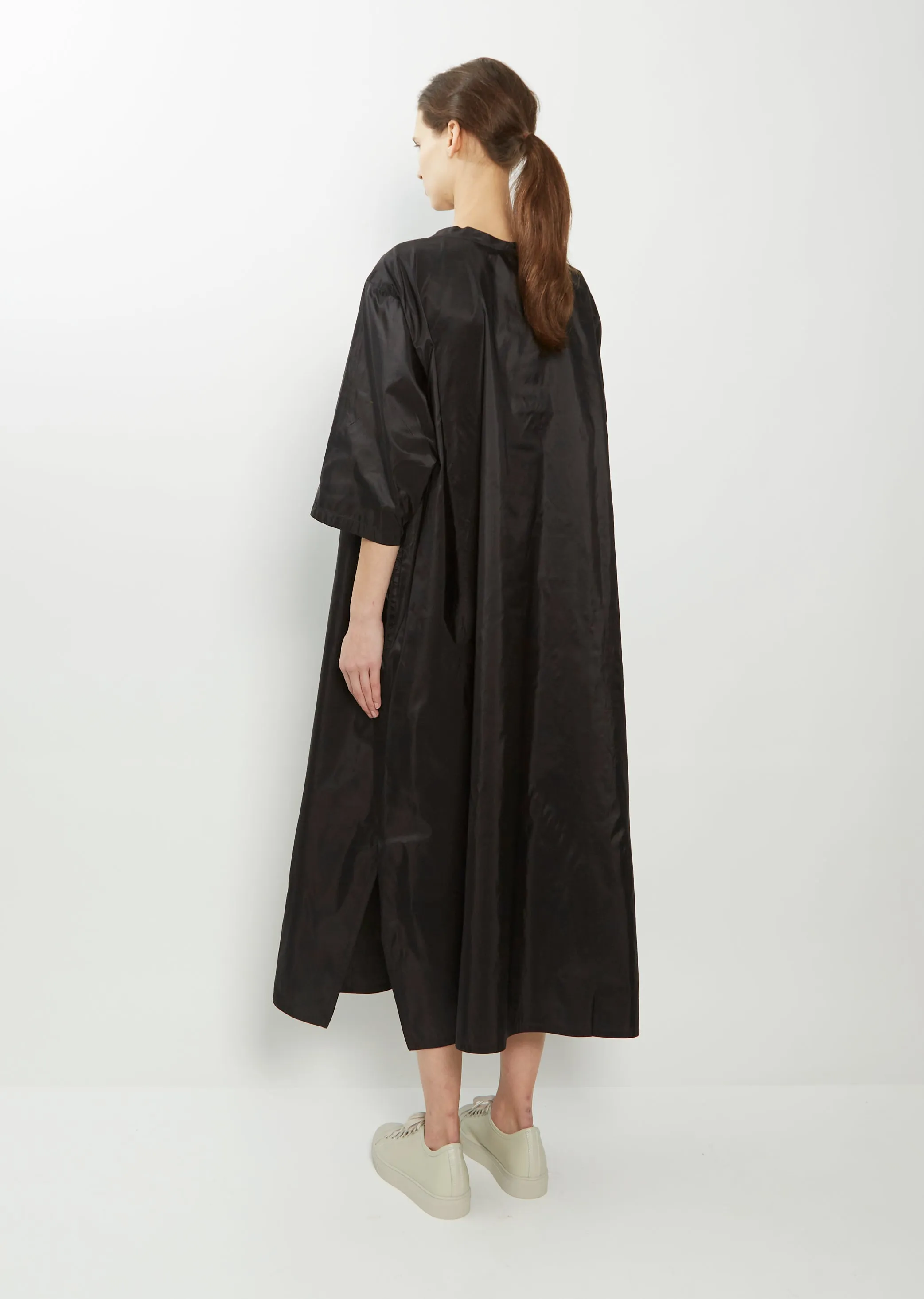 Darby Silk Taffeta Dress — Black sold by La Garconne product image thumbnail 3