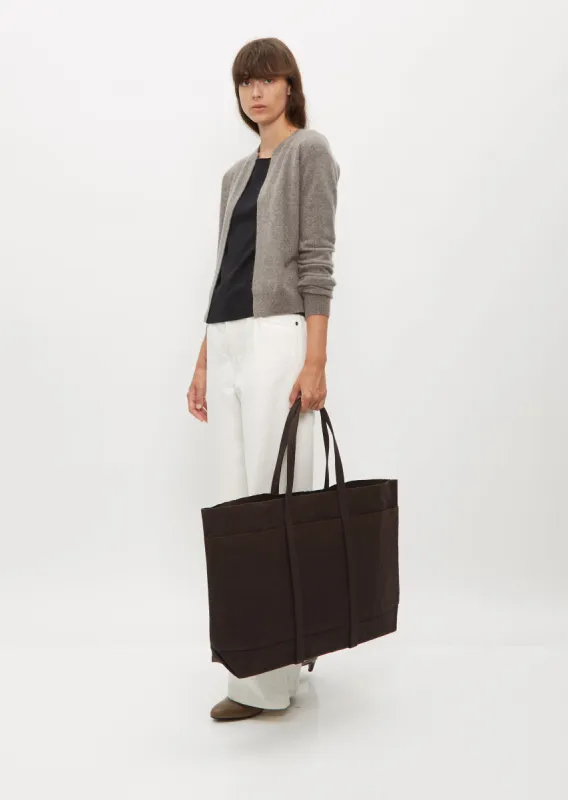 Light Ounce Canvas Tote, Large sold by La Garconne
