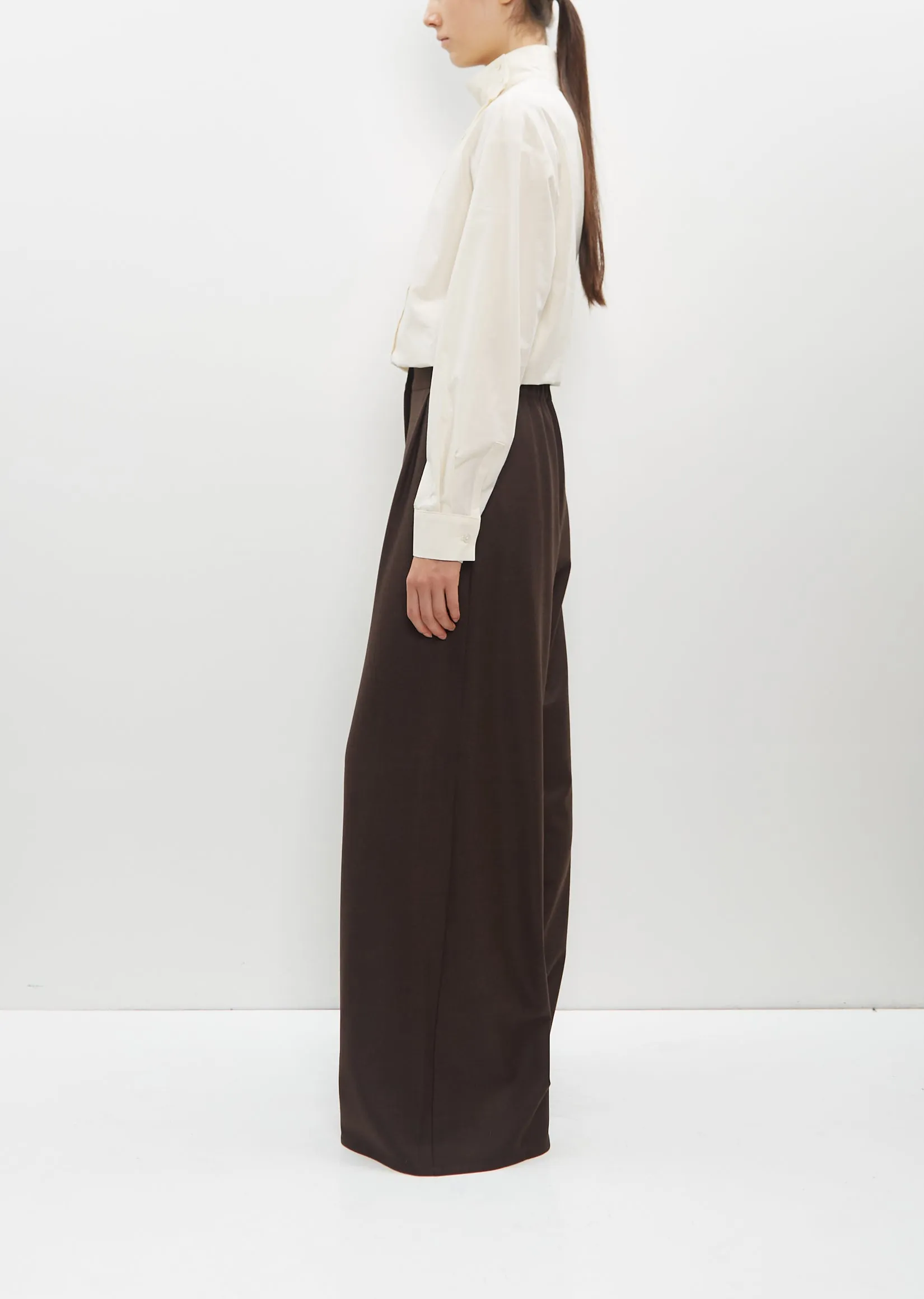 Full Pants — Brown sold by La Garconne product image thumbnail 2