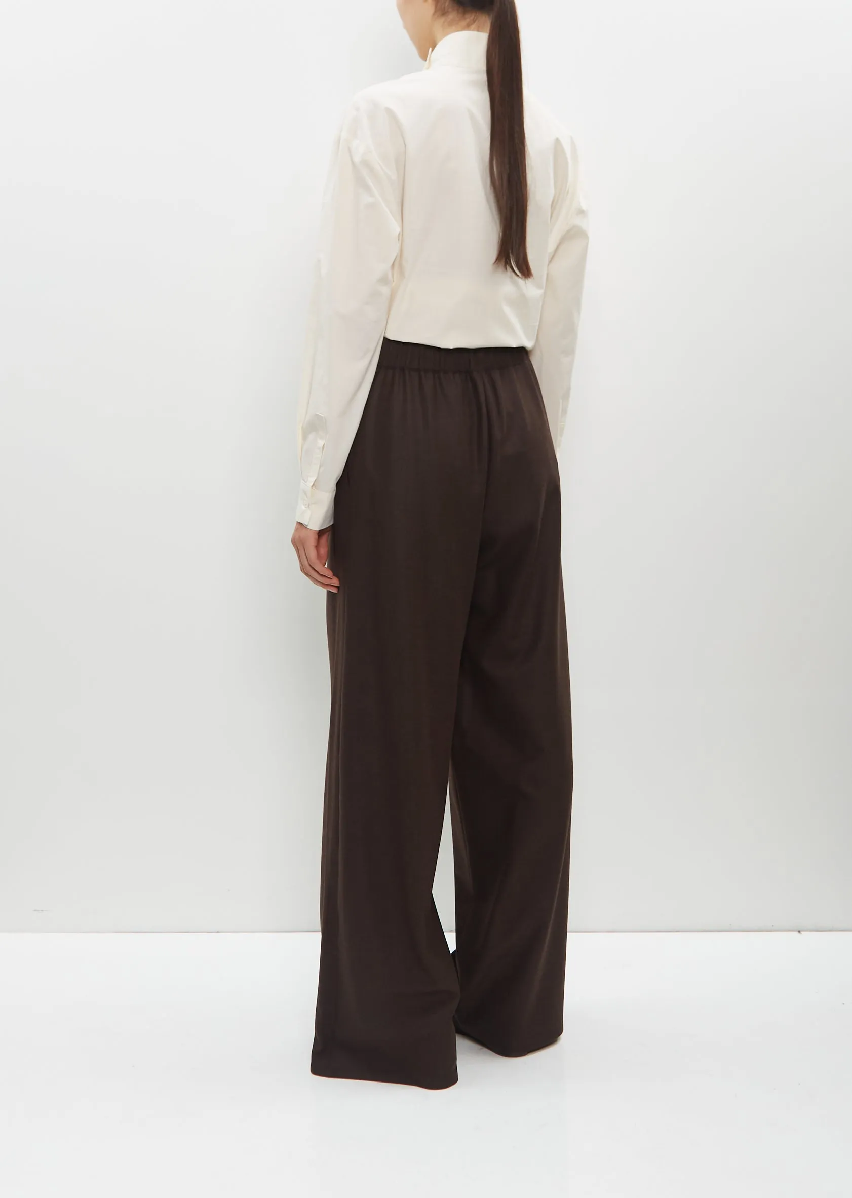 Full Pants — Brown sold by La Garconne product image thumbnail 3