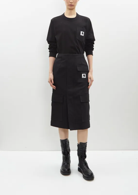 Duck Skirt — Black sold by La Garconne