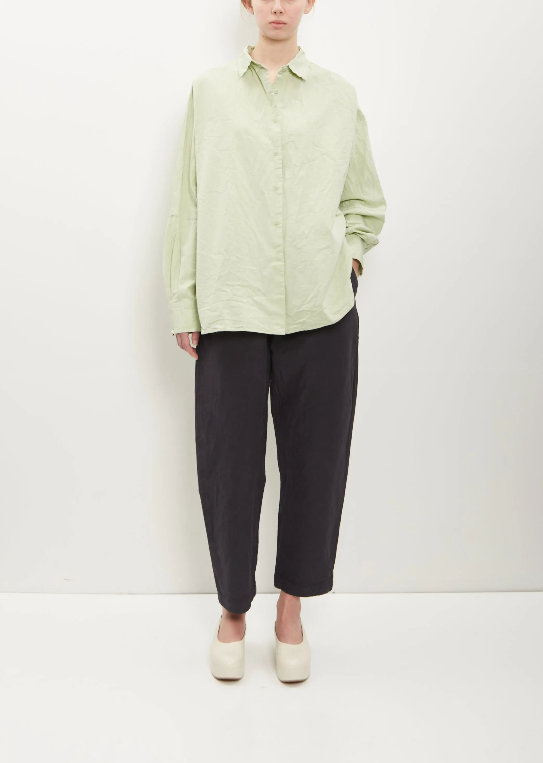 Waga Soleil Paper Cotton Shirt sold by La Garconne