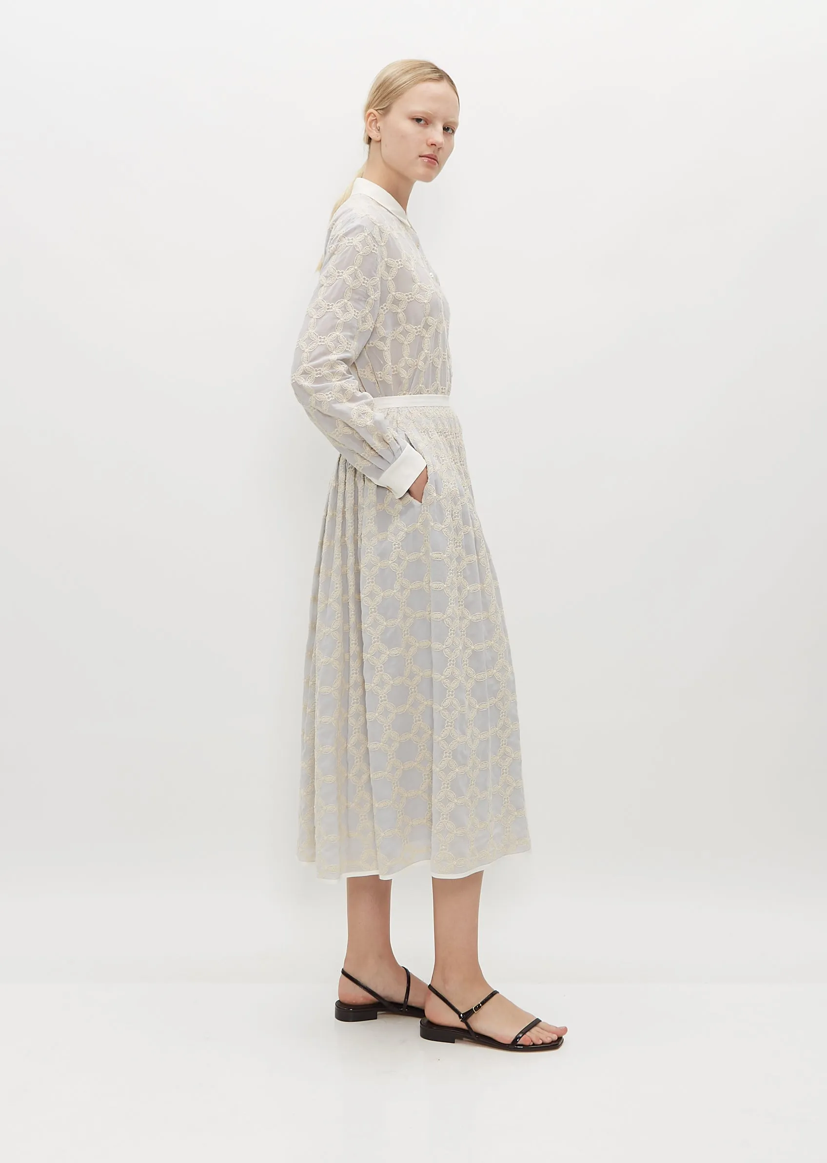 Hahaha Silk and Cotton Skirt sold by La Garconne product image thumbnail 2