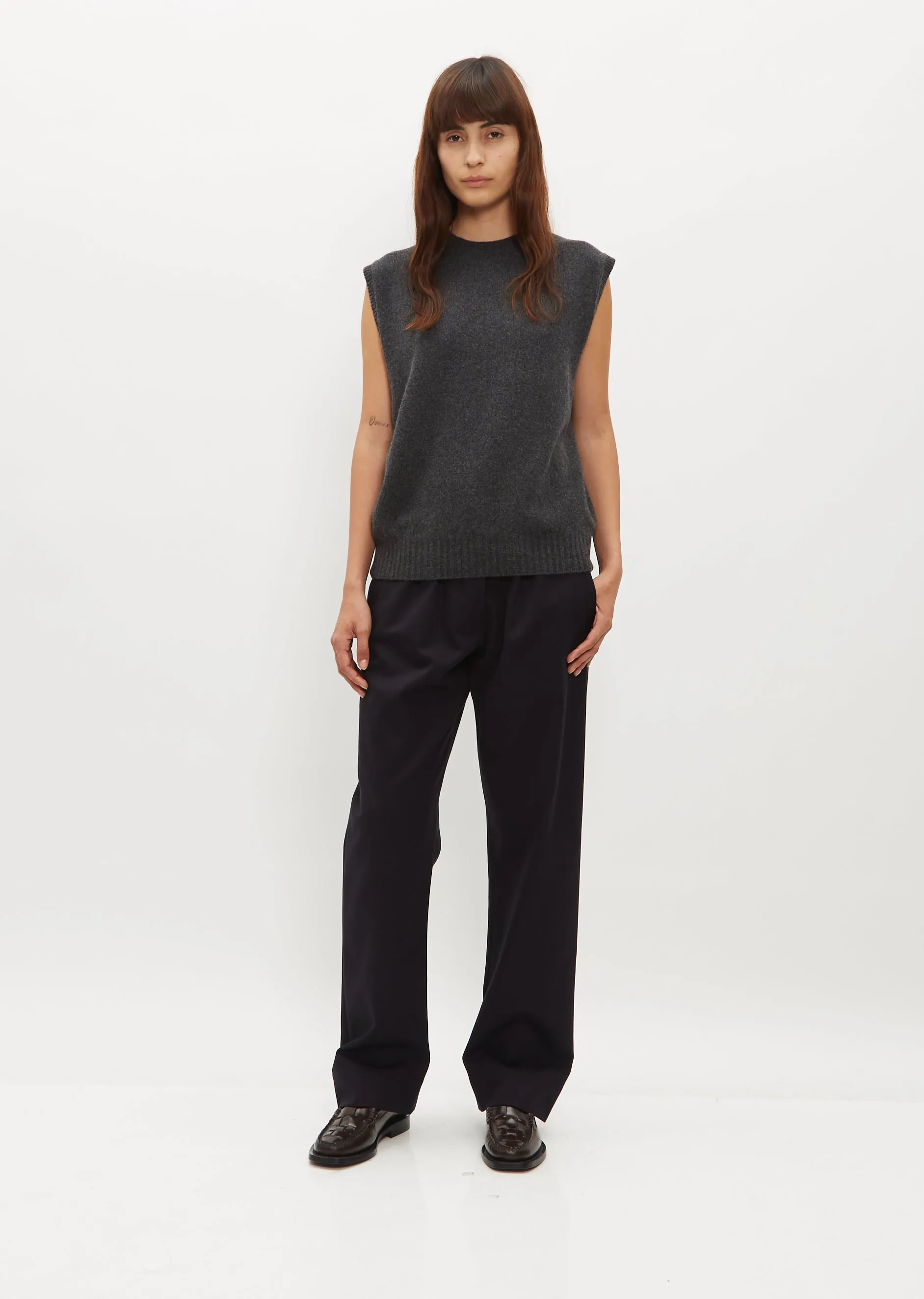 Boxy Crew Neck Slip Over sold by La Garconne product image thumbnail 4