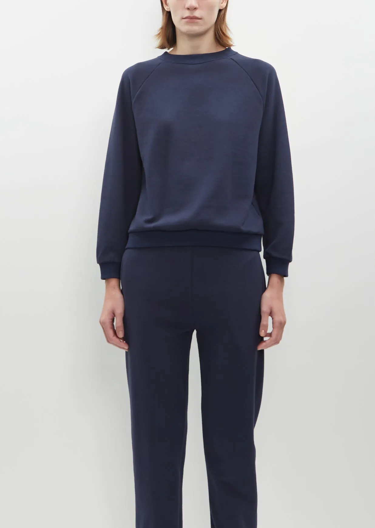Studio Sweatshirt — Navy sold by La Garconne