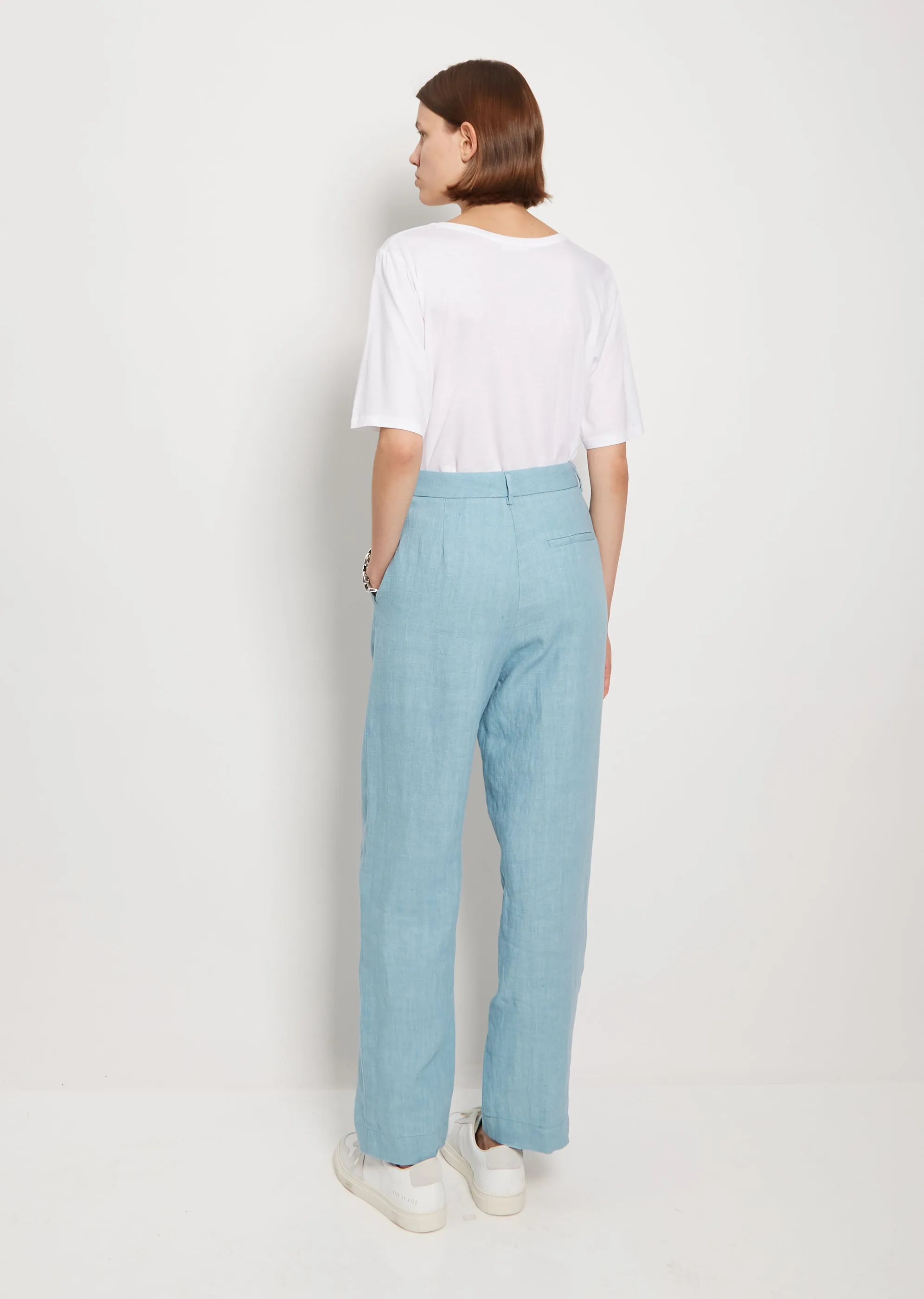 Linen Canvas Pants — Crystal sold by La Garconne product image thumbnail 3
