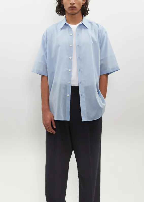 Hard Twist Half Sleeved Shirt sold by La Garconne