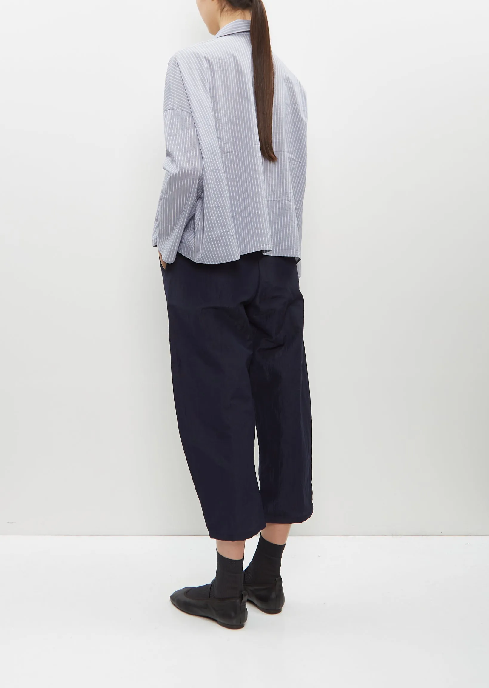 Cotton and Silk Striped Shirt sold by La Garconne product image thumbnail 3