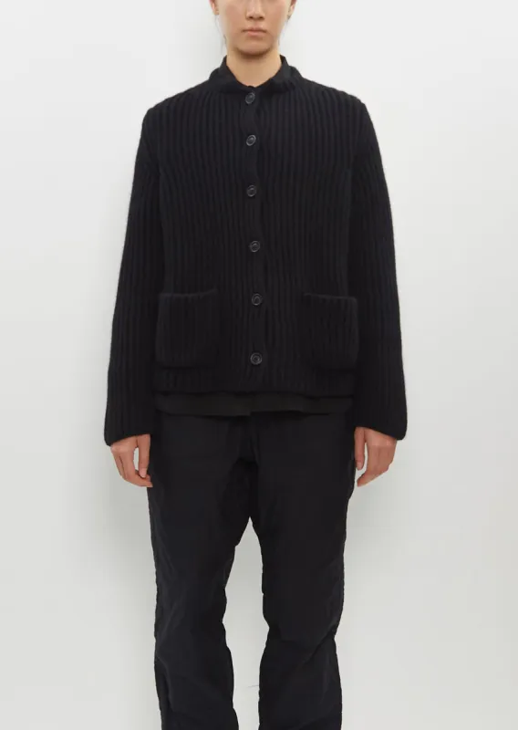 Cardigan — Black sold by La Garconne