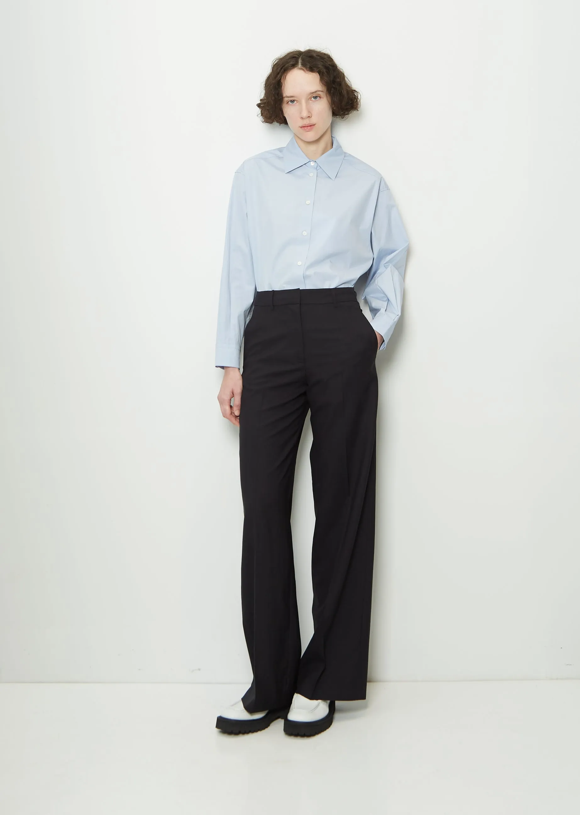 Wool & Silk Trousers sold by La Garconne product image thumbnail 4