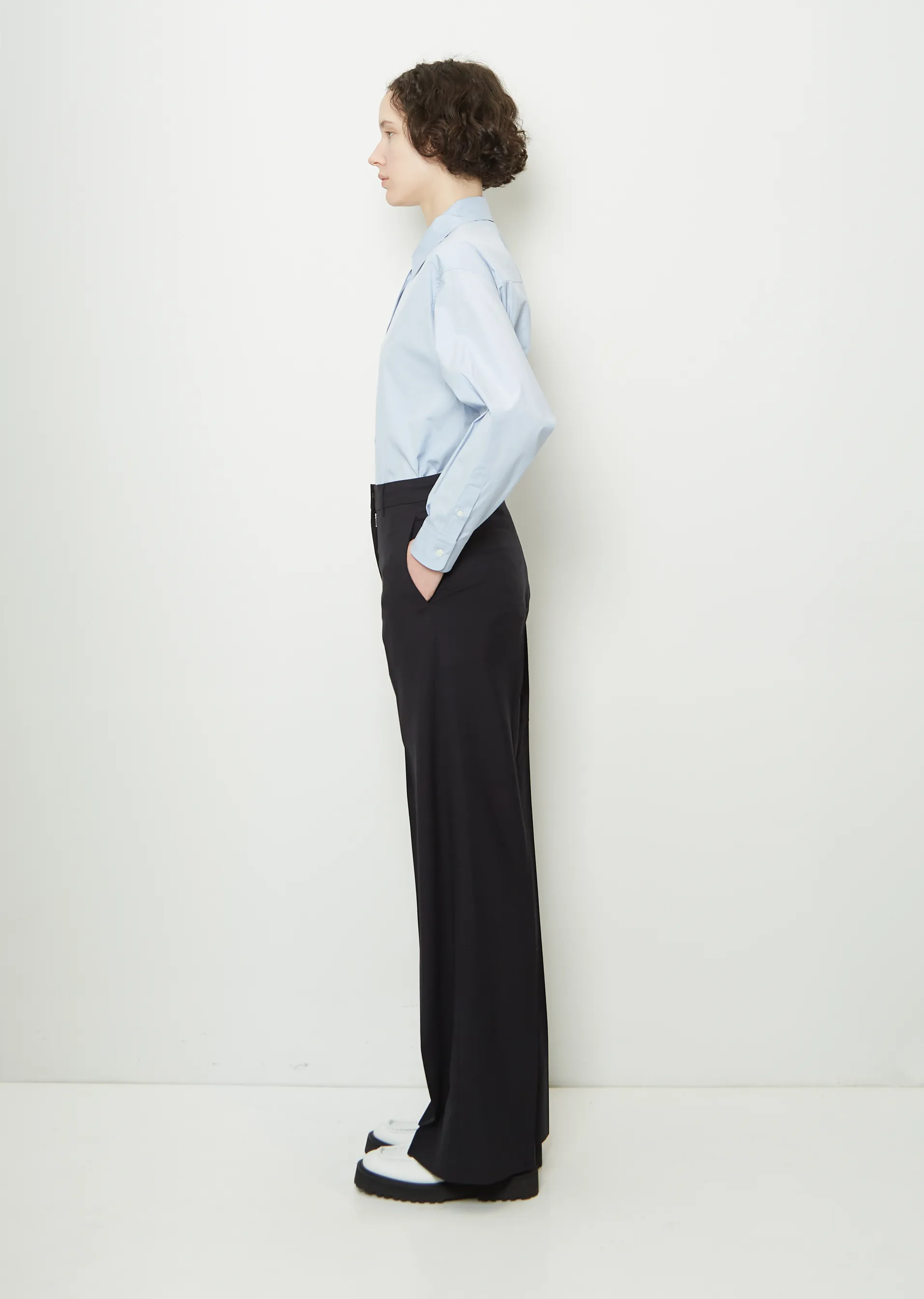 Wool & Silk Trousers sold by La Garconne product image thumbnail 2