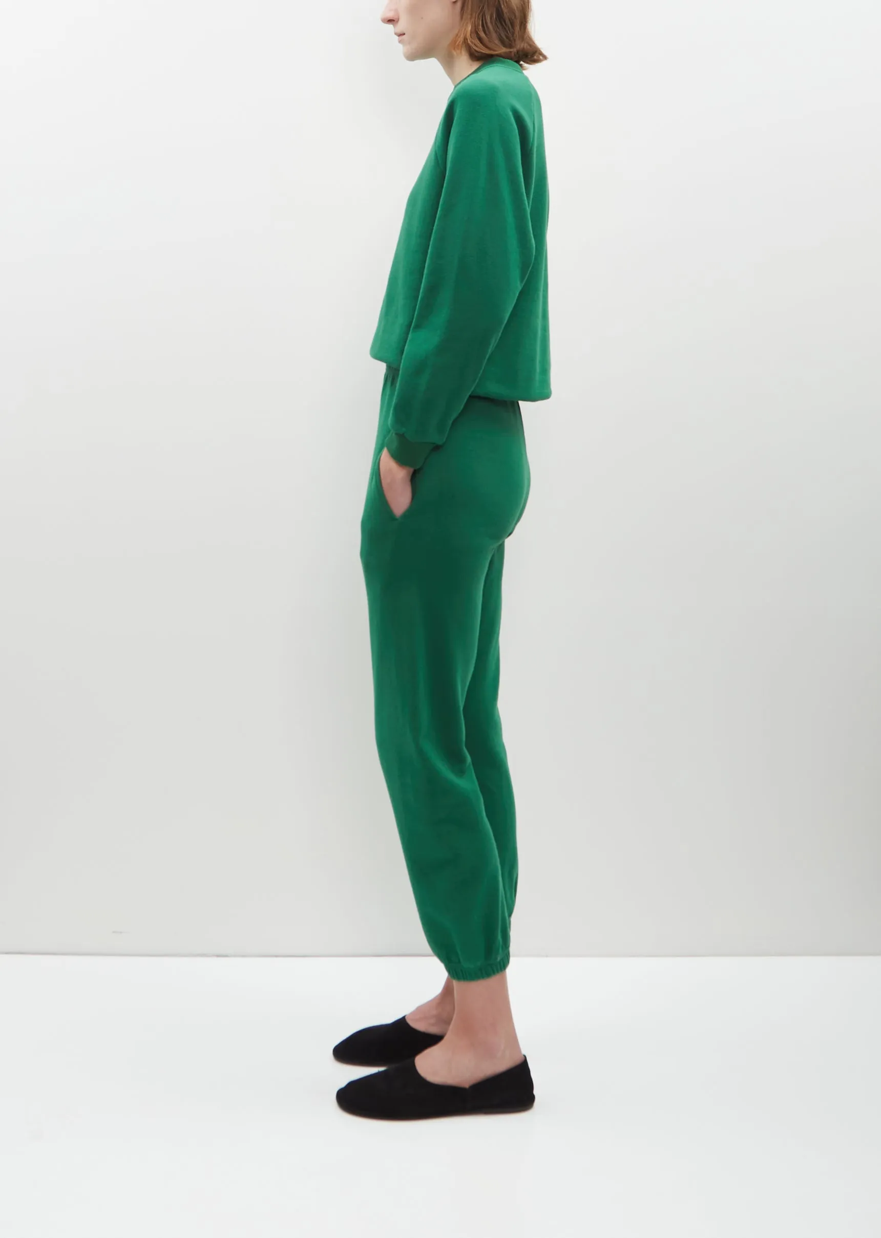 Studio Sweatpant — Collegiate Green sold by La Garconne product image thumbnail 2